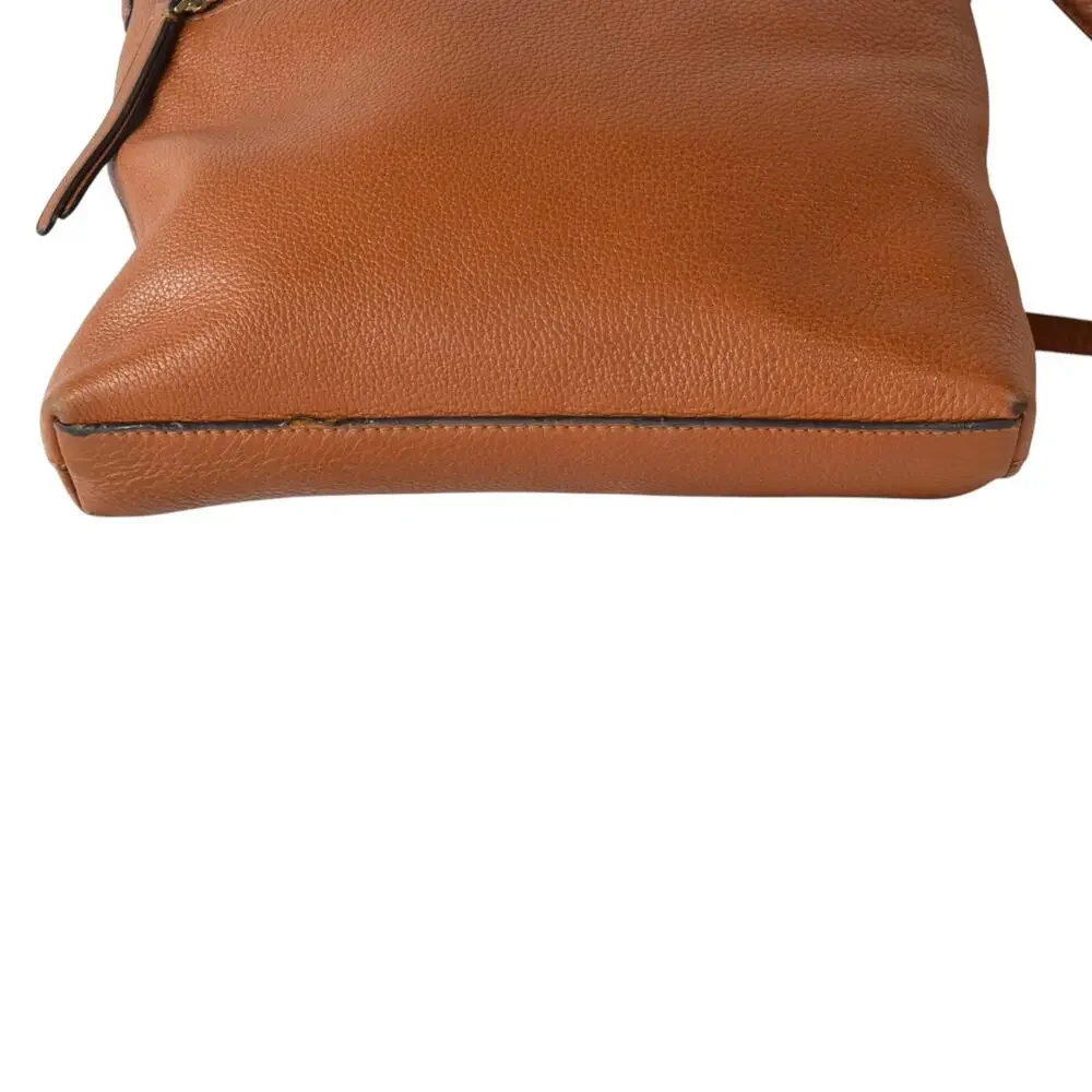 Kate Spade New York Brown Pebbled Leather Crossbody Bag
